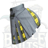 Grey and MacLeod of Lewis Tartan Hybrid Kilt – Premium Scottish Heritage with Modern Utility